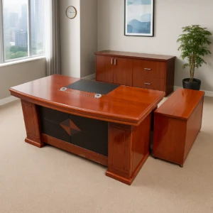executive office desk on sale with extension