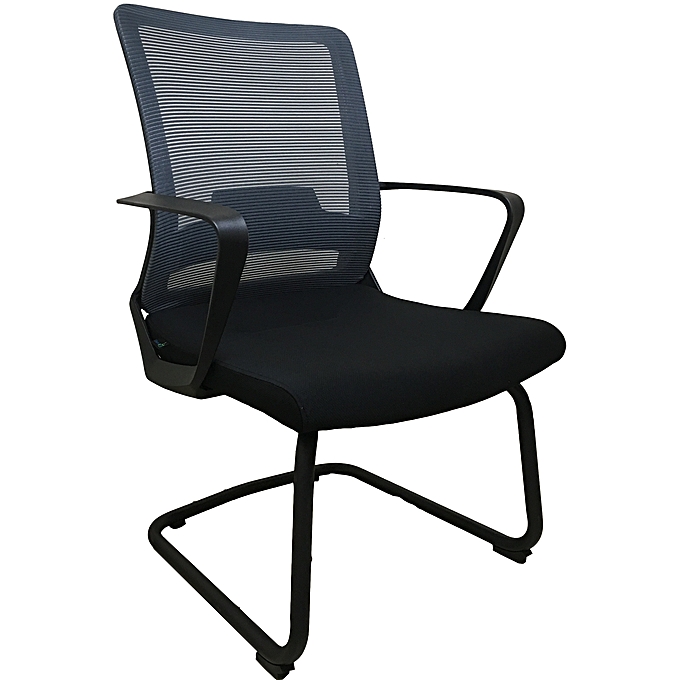 D1-388CB-GRY Mesh Waiting Office Chair