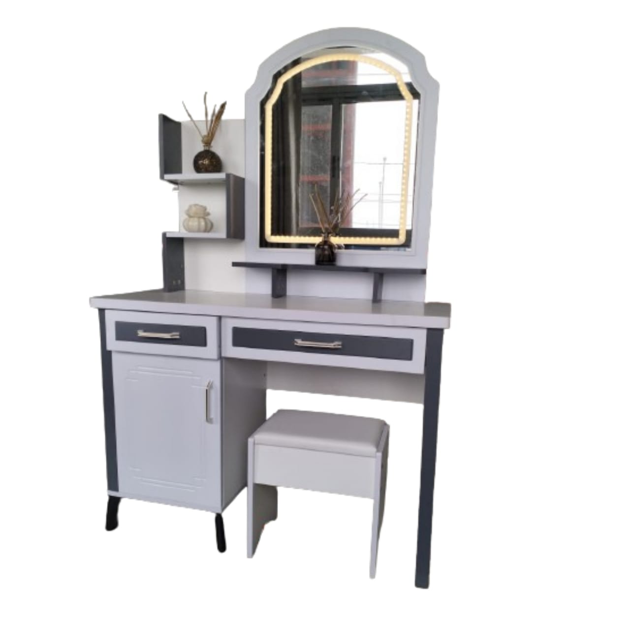 DT Maxi Dressing Table – LED Vanity & Storage