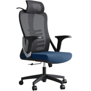 Arch High Back Office Chair - Blue
