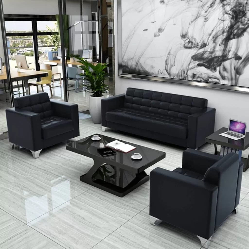 Leather Office Sofa Set in Nairobi 1 Leather Office Sofa Set In Nairobi