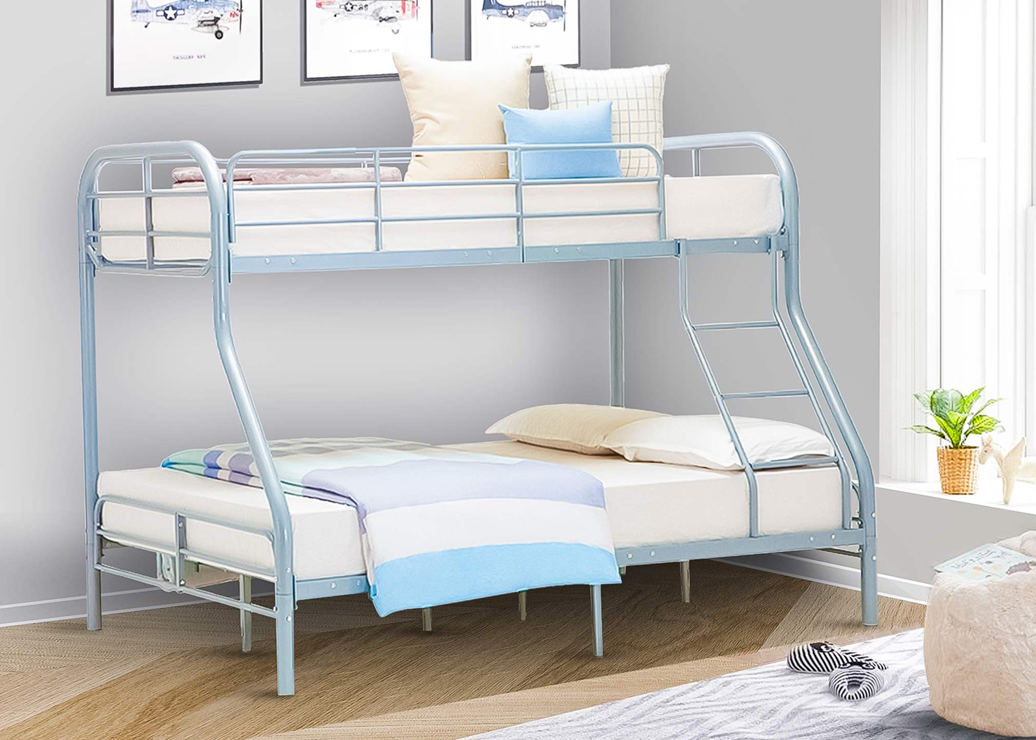 Oscar Silver Bunk Bed on Sale 1 Bunk Bed on Sale