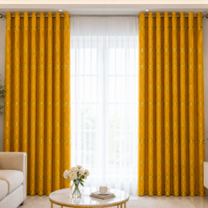 2×2m imperial gold luxury curtains kenya