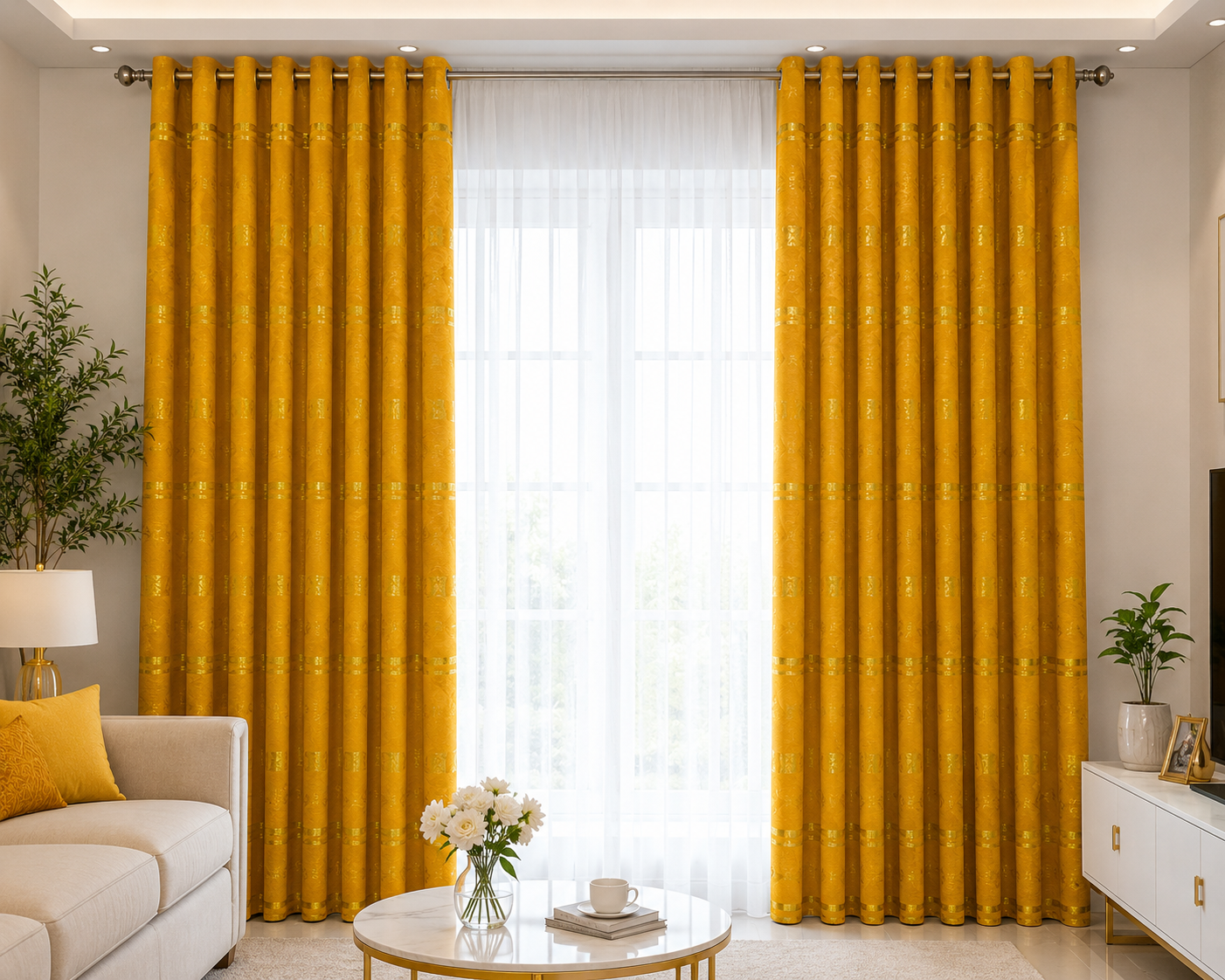 2×2m imperial gold luxury curtains kenya 2×2m imperial gold luxury curtains kenya