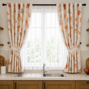 2×2m fruit splash kitchen curtains kenya